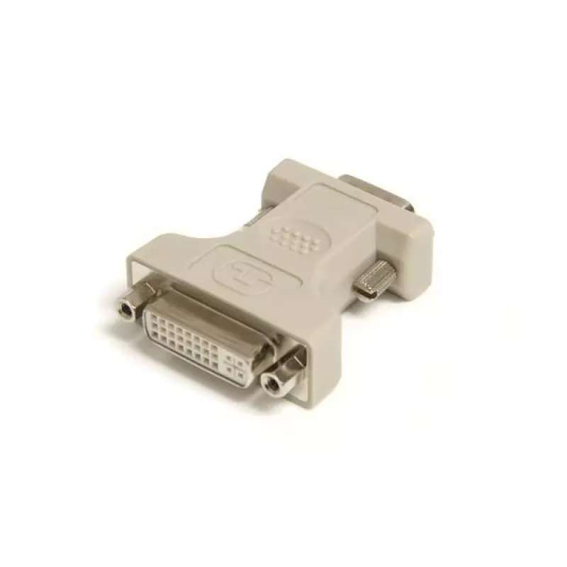 StarTech.com DVI - VGA -kaapelisovitin - uros/naaras, VGA, DVI-I, beige