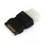 StarTech.com SATA - LP4 -virtakaapelisovitin, SATA (15-pin), LP4 (4-pin), musta