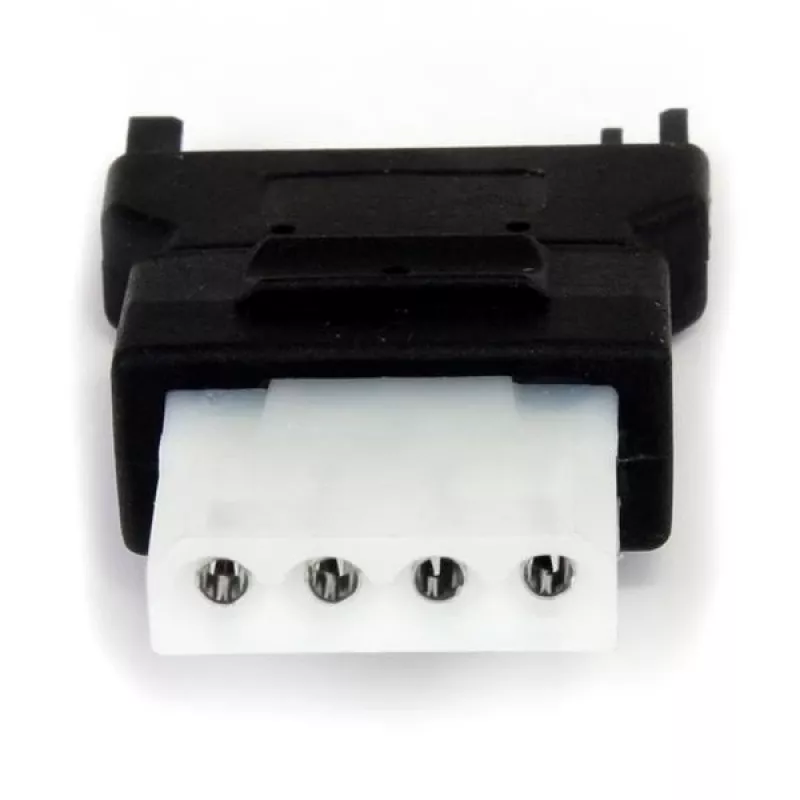 StarTech.com SATA - LP4 -virtakaapelisovitin, SATA (15-pin), LP4 (4-pin), musta