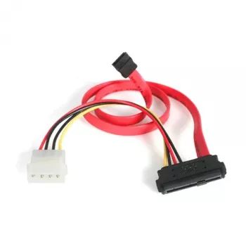 StarTech.com 18 tuuman SAS 29-pin - SATA-kaapeli LP4-virtaliitännällä