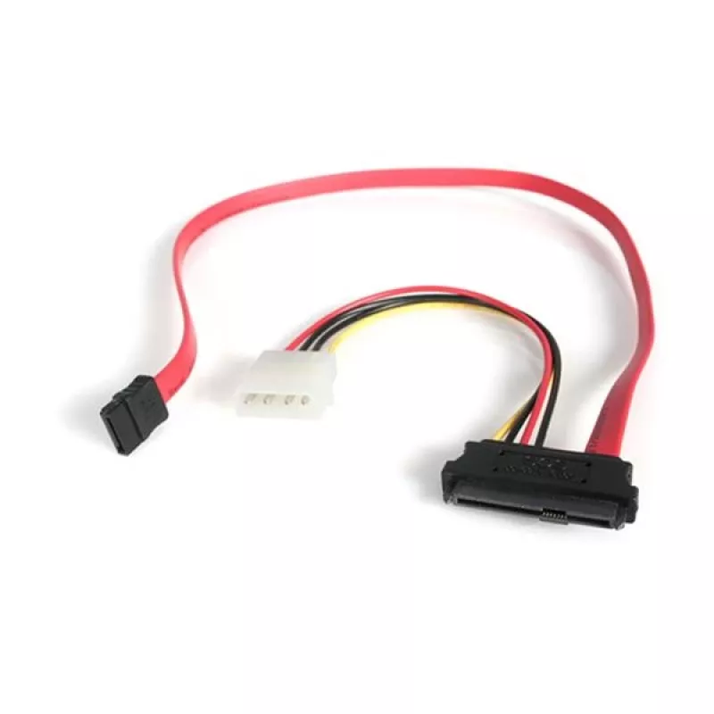 StarTech.com 18 tuuman SAS 29-pin - SATA-kaapeli LP4-virtaliitännällä