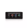 StarTech.com Component - HDMI -videomuunnin äänellä, musta, RoHS, CE, FCC, 1080p, HDMI, 5 V, 80 mm