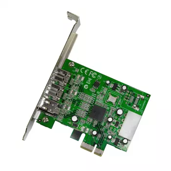 StarTech.com 3-porttinen 2b 1a 1394 PCI Express FireWire -korttisovitin