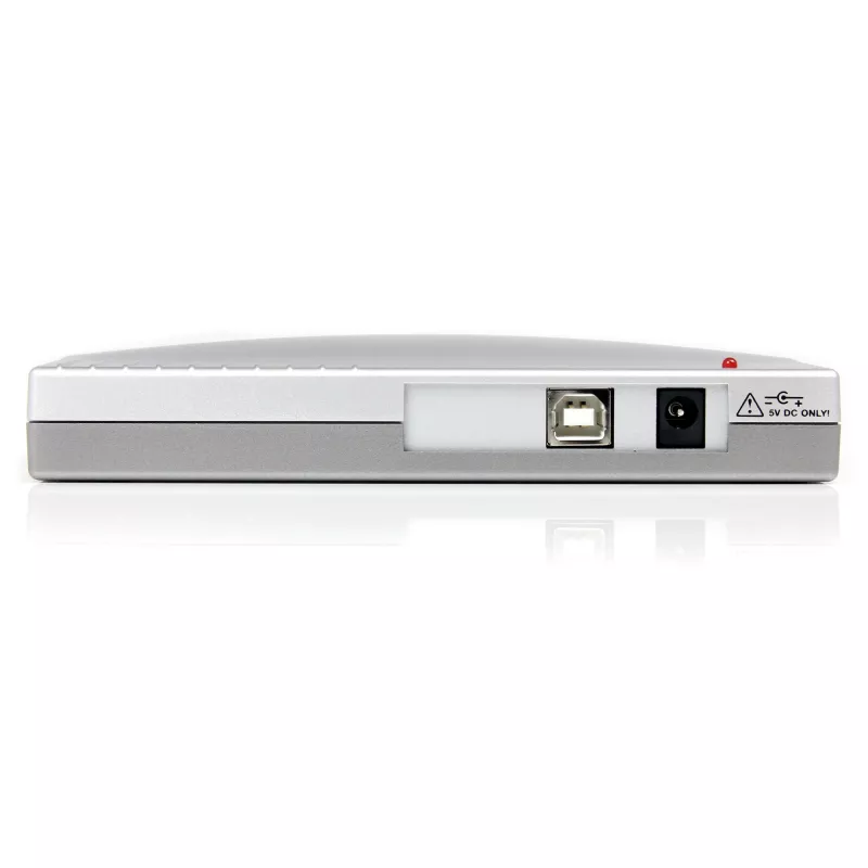 StarTech.com 4-porttinen USB - RS232 -sarja-DB9-sovitinkeskitin, USB, sarja, hopea, muovi, CE, FCC, RoHS, 1 W
