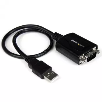 StarTech.com 1,8 m 1-porttinen ammattimainen USB - sarja -sovitinkaapeli COM-pidätyksellä, USB - RS232 -sovitin - TAA
