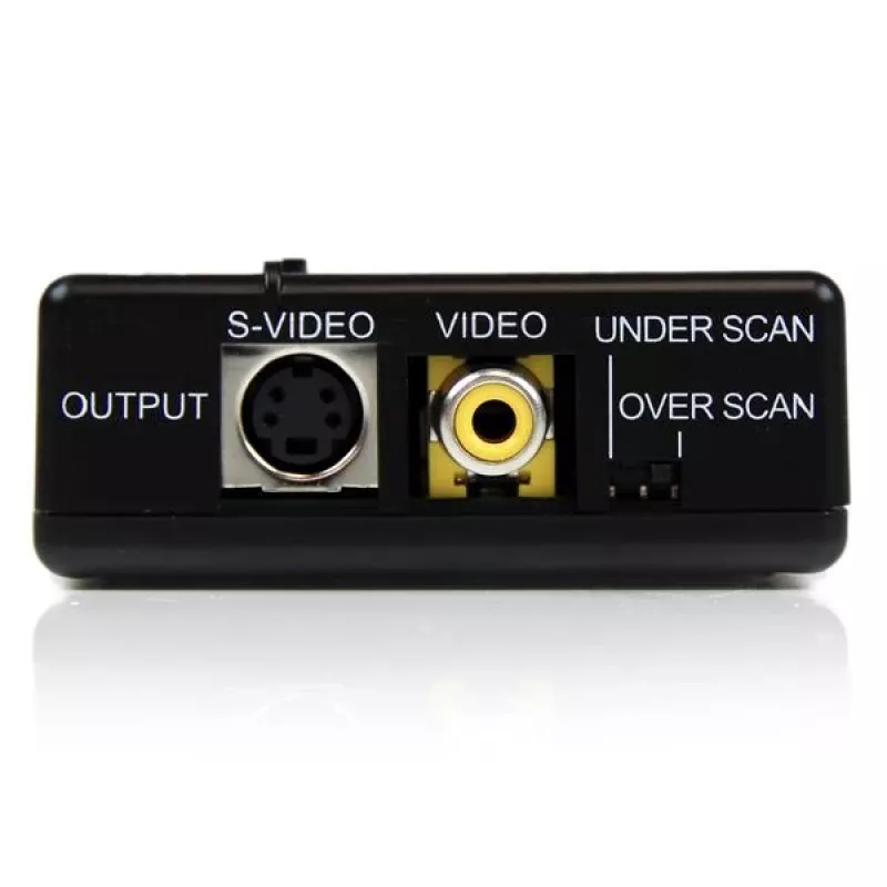 StarTech.com korkearesoluutioinen VGA - Composite (RCA) - tai S-Video-muunnin – PC - TV