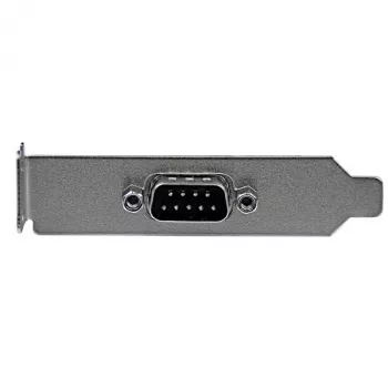 StarTech.com 9-pin sarjaliitin uros - 10-pin emolevyn liitin matalaprofiilinen slot-levy