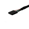 StarTech.com 0,3 m paneeliasennettava USB-kaapeli – USB-A - emolevyn liitinkaapeli naaras/naaras