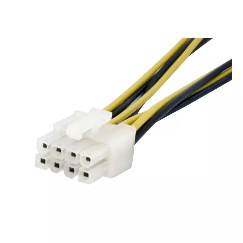 StarTech.com 15,2 cm 4-pin - 8-pin EPS -virtalähdesovitin LP4:llä - uros/naaras