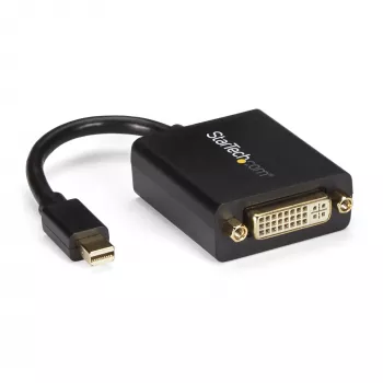 StarTech.com Mini DisplayPort - DVI -sovitin - Mini DP - DVI-D -muunnin - 1080p-video - VESA-sertifioitu - mDP tai Thunderbolt 1/2 Mac/PC - DVI-näyttö - mDP 1.2 - DVI Single-Link -dongle