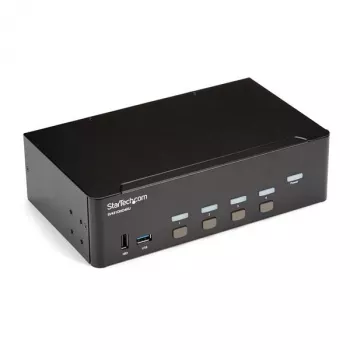 StarTech.com 4 portin HDMI KVM-kytkin – 4K 30Hz – kahden näytön tuki