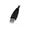 StarTech.com 6ft 4-in-1 USB DisplayPort KVM-kytkin kaapeli äänellä ja mikrofonilla