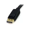 StarTech.com 6ft 4-in-1 USB DisplayPort KVM-kytkin kaapeli äänellä ja mikrofonilla