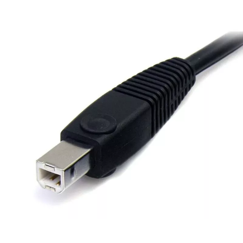 StarTech.com 6ft 4-in-1 USB DisplayPort KVM-kytkin kaapeli äänellä ja mikrofonilla