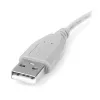 StarTech.com 15 cm Mini-USB-2.0-kaapeli – A - Mini-B, 0,152 m, USB A, Mini-USB B, USB 2.0, uros/uros, harmaa