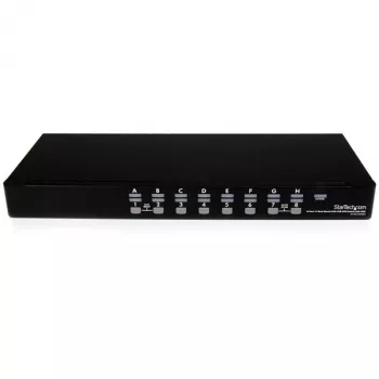 StarTech.com 16 portin 1HE rack-asennettava USB KVM-kytkinsarja OSD:llä ja kaapeleilla