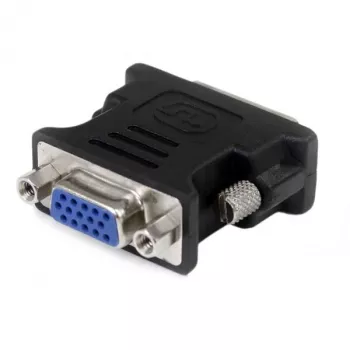 StarTech.com DVI - VGA -kaapeliadapteri – musta – uros/naaras, DVI-I, VGA, musta