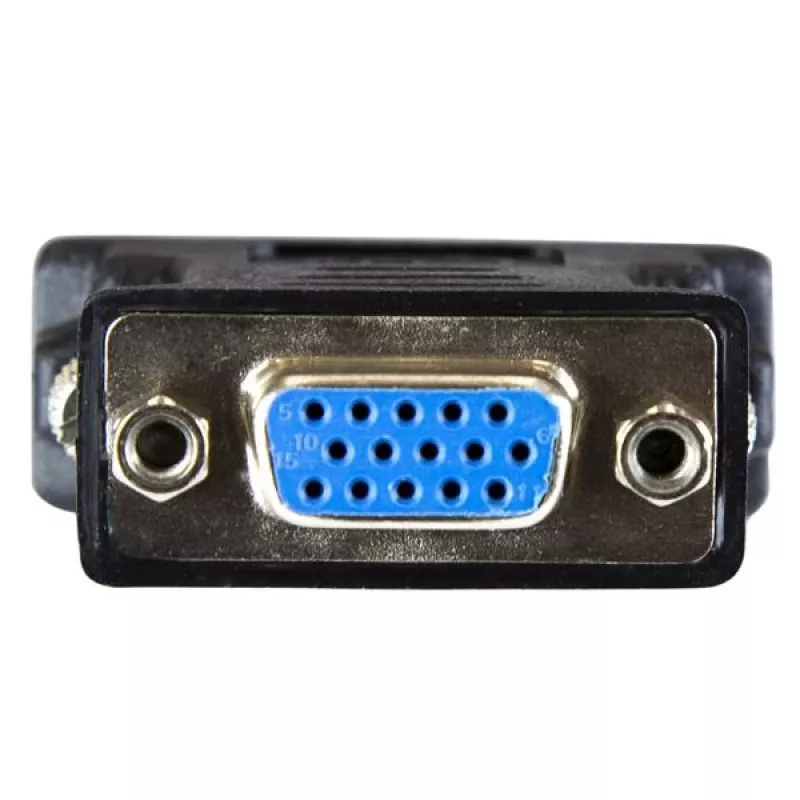 StarTech.com DVI - VGA -kaapeliadapteri – musta – uros/naaras, DVI-I, VGA, musta