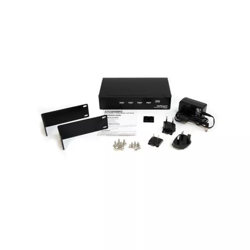 StarTech.com 4 portin HDMI-jakaja ja signaalinvahvistin