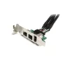 StarTech.com 3 portin 2b 1a 1394 Mini PCI Express FireWire -korttiadapteri