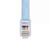 StarTech.com 6 ft Cisco-konsoli Rollover -kaapeli - RJ45 uros/uros, 1,8 m, RJ-45, RJ-45, sininen