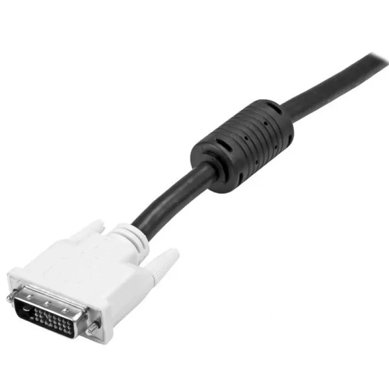 StarTech.com 5m DVI-D Dual-Link-kaapeli – uros/uros, 5 m, DVI-D, DVI-D, uros, uros, musta