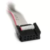 StarTech.com 16 tuuman 9-pin sarjaliitin - 10-pin emolevyheader paneeliasennettava kaapeli