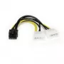 StarTech.com 15 cm LP4 - 8-pin PCI Express näytönohjainvirtasovitin