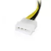 StarTech.com 15 cm LP4 - 8-pin PCI Express näytönohjainvirtasovitin