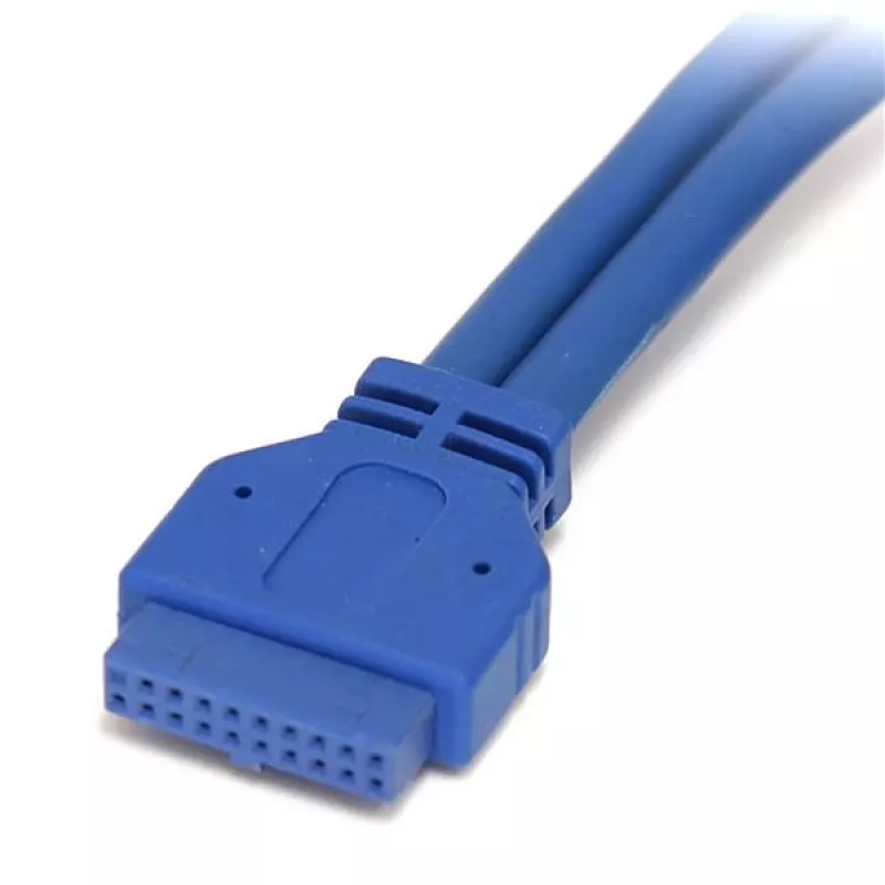 StarTech.com 2 portin paneeliasennettava USB 3.0 -kaapeli - USB A - emolevyheader-kaapeli naaras/naaras
