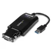 StarTech.com USB 3.0 - DVI / VGA -adapteri – 2048x1152, 3.2 Gen 1 (3.1 Gen 1), USB Type-A, DVI-lähtö, 2048 x 1152 pikseliä