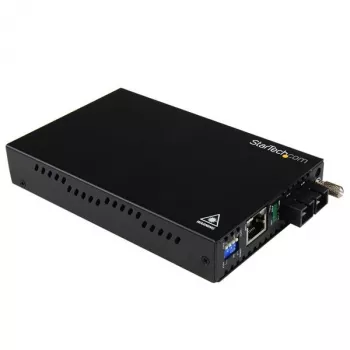 StarTech.com Gigabit Ethernet monimuotokuitu -mediakonvertteri SC 550m - 1000 Mbit/s