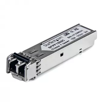 StarTech.com Cisco GLC-FE-100FX -yhteensopiva SFP-lähetin-vastaanotinmoduuli - 100BASE-FX~Cisco GLC-FE-100FX -yhteensopiva SFP-moduuli - 100BASE-FX - 100 Mbit/s monimuotokuitu MMF optinen lähetin-vastaanotin - 100 Mbit/s - LC 2 km - 1310 nm - DDM Cisco ASR920, IE2000, IE4000