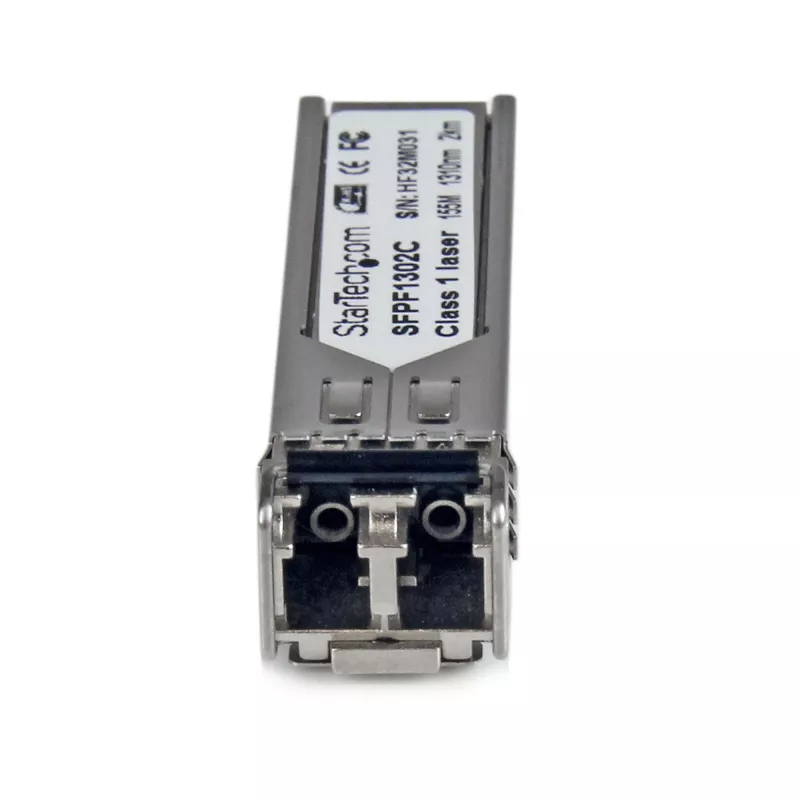 StarTech.com Cisco GLC-FE-100FX -yhteensopiva SFP-lähetin-vastaanotinmoduuli - 100BASE-FX~Cisco GLC-FE-100FX -yhteensopiva SFP-moduuli - 100BASE-FX - 100 Mbit/s monimuotokuitu MMF optinen lähetin-vastaanotin - 100 Mbit/s - LC 2 km - 1310 nm - DDM Cisco ASR920, IE2000, IE4000