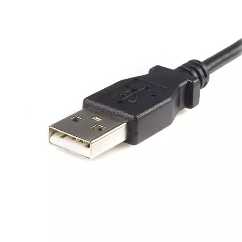 StarTech.com 0,5 m Micro-USB-kaapeli - A - Micro B, 0,5 m, USB A, Micro-USB B, USB 2.0, uros/uros, musta
