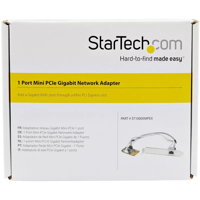 StarTech.com Mini PCI Express Gigabit Ethernet -verkkoadapteri NIC-kortti