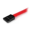 StarTech.com 0,3 m SATA-jatkokaapeli, 0,3 m, SATA III, SATA 7-pin, SATA 7-pin, uros/naaras, musta, punainen