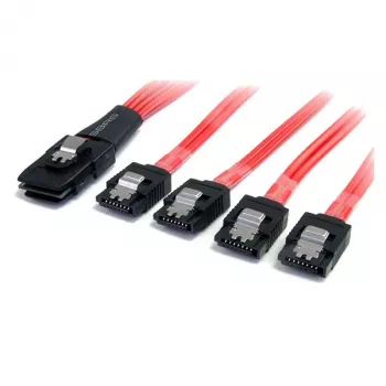 StarTech.com 1m Serial Attached SCSI SAS -kaapeli – SFF-8087 - 4x lukittuva SATA