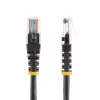 StarTech.com Cat5e patch-kaapeli valetuilla RJ45-liittimillä – 15 m – musta