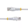StarTech.com 15m Cat5e valkoinen muotoiltu RJ45 UTP Cat 5e -patch-kaapeli - 15 m patch-kaapeli