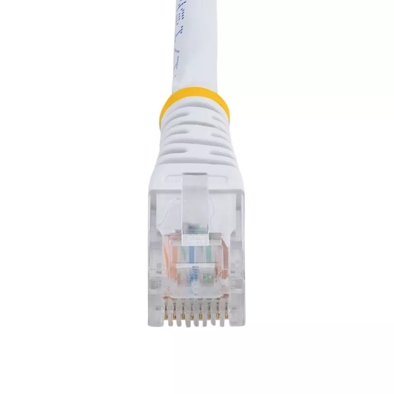 StarTech.com 15m Cat5e valkoinen muotoiltu RJ45 UTP Cat 5e -patch-kaapeli - 15 m patch-kaapeli