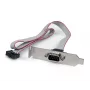 StarTech.com 1-porttinen 16 tuuman DB9 sarjaportin liitäntäpaneeli 10-pin-headeriin – Low Profile