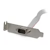 StarTech.com 1-porttinen 16 tuuman DB9 sarjaportin liitäntäpaneeli 10-pin-headeriin – Low Profile