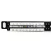 StarTech.com 24-porttinen 0.5U Cat5e -patch-paneeli – RJ45 Ethernet Rackmount Cat 5e 110 -patch-paneeli