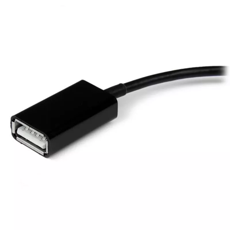 StarTech.com USB OTG -adapterikaapeli Samsung Galaxy Tabille, 0,1524 m, Samsung 30p, USB A, musta, uros, naaras