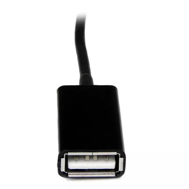 StarTech.com USB OTG -adapterikaapeli Samsung Galaxy Tabille, 0,1524 m, Samsung 30p, USB A, musta, uros, naaras
