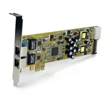 StarTech.com kaksiporttinen PCI Express Gigabit Ethernet PCIe -verkkokorttiadapteri – PoE/PSE