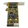 StarTech.com kaksiporttinen PCI Express Gigabit Ethernet PCIe -verkkokorttiadapteri – PoE/PSE