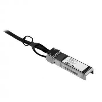 StarTech.com Cisco SFP-H10GB-CU5M -yhteensopiva 5 m 10G SFP+ - SFP+ suoraliitäntäkaapeli Twinax – 10GbE SFP+ kupari-DAC 10 Gbit/s vähän virtaa kuluttava passiivinen Mini GBIC/lähetin-vastaanotinmoduuli DAC Firepower ASR920 ASR9000