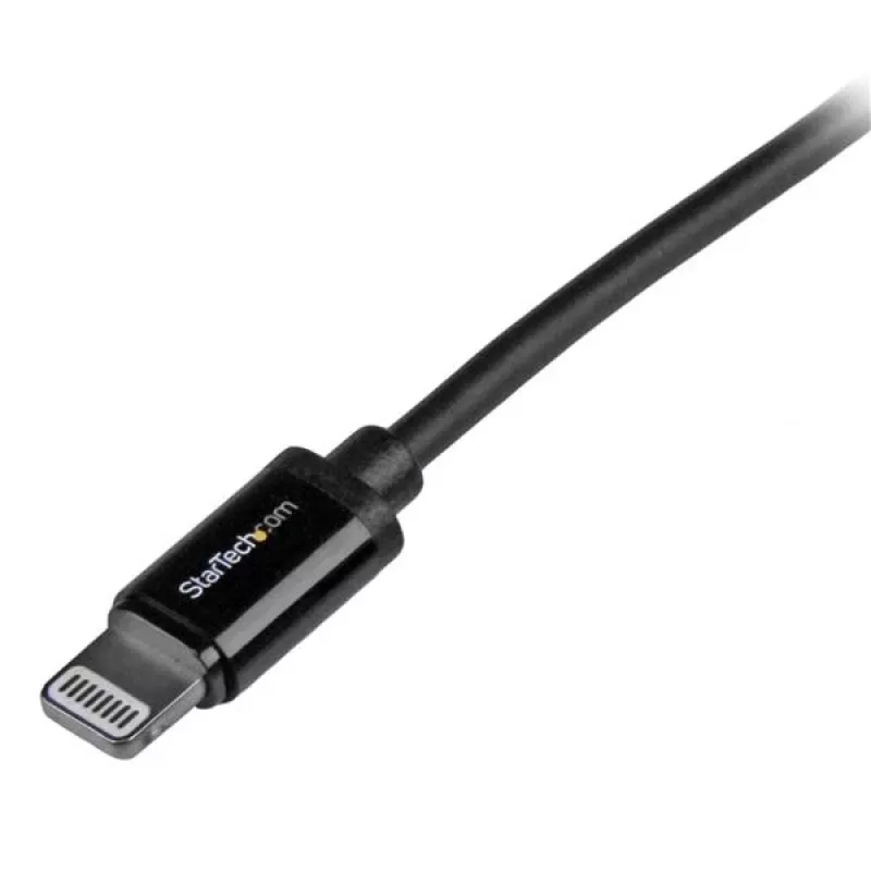StarTech.com 1 m USB - Lightning -kaapeli – iPhone/iPad/iPod-latauskaapeli – suurnopeus Lightning - USB -kaapeli – Apple MFi -sertifioitu – musta
